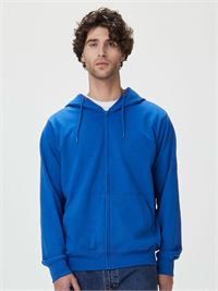 FELPA FULL ZIP CON CAPPUCCIO